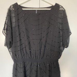 Sequined Holiday Party Dress